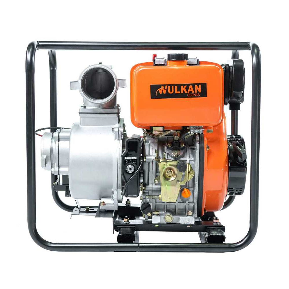 Motobomba Diesel caudal 4×4 10HP P/eléctrica Wulkan Strong WK-WP-4X4 1