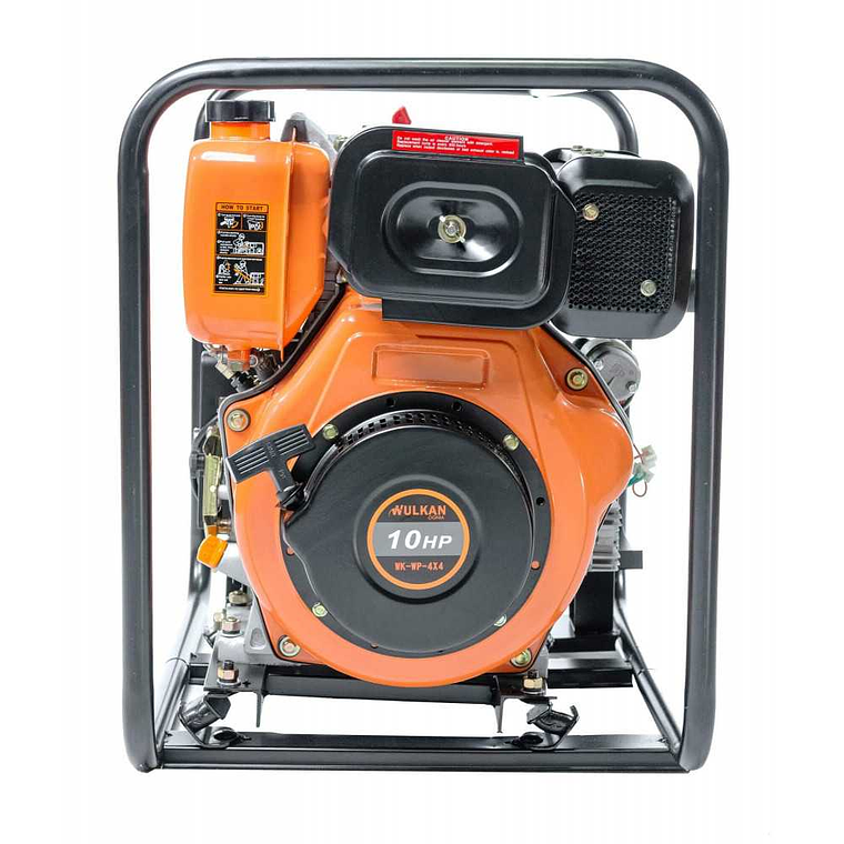 Motobomba Diesel caudal 4×4 10HP P/eléctrica Wulkan Strong WK-WP-4X4 2