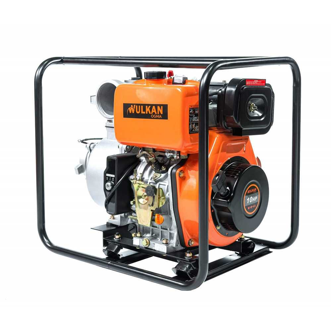 Motobomba Diesel caudal 4×4 10HP P/eléctrica Wulkan Strong WK-WP-4X4 4