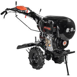 Motocultivador Diesel 9HP Con Rotovator + 3 Accesorios Wulkan WK-TD-10