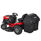 Tractor cortacesped Wulkan 19HP con recolector 230 lts WT-200 - Miniatura 2