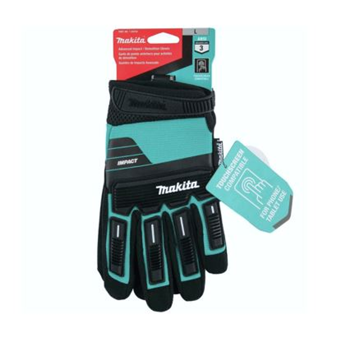 Guantes para demolición de impacto Makita T-04254 1