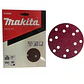 Disco Lija Abrasivo Makita 150mm #60 Velcro 10 Pzs Bo6030/6040 - Miniatura 2