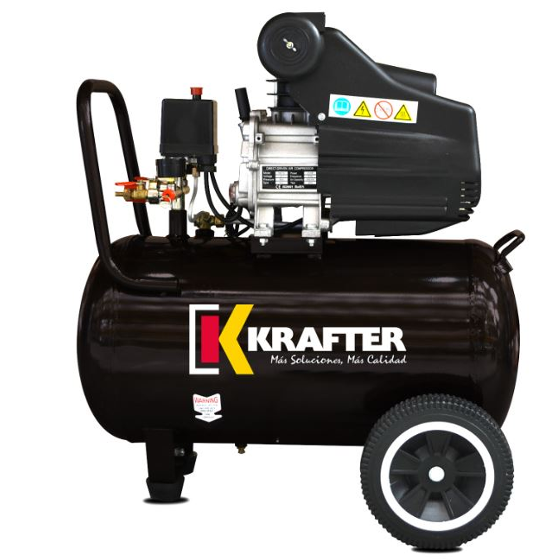 Compresor Krafter 50 lts 2,5hp 220V 1