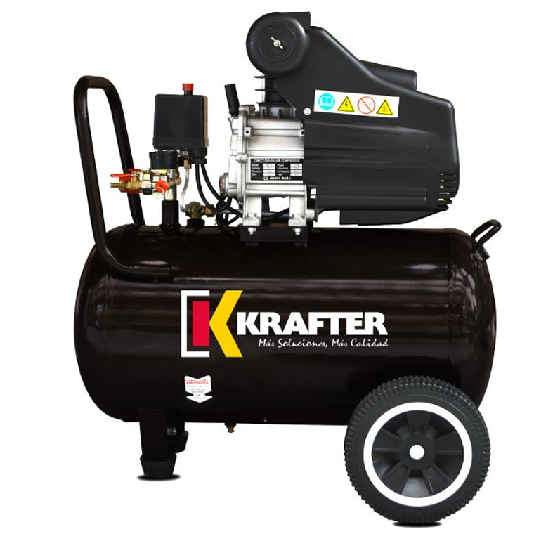 Compresor Krafter 50 lts 2,5hp 220V 1