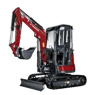 Miniexcavadora Yanmar Vio 25 Cabinada
