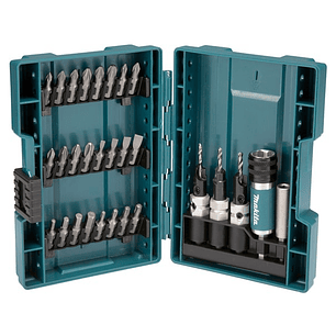 Set de puntas guía avellanado 29pcs Makita D-73477