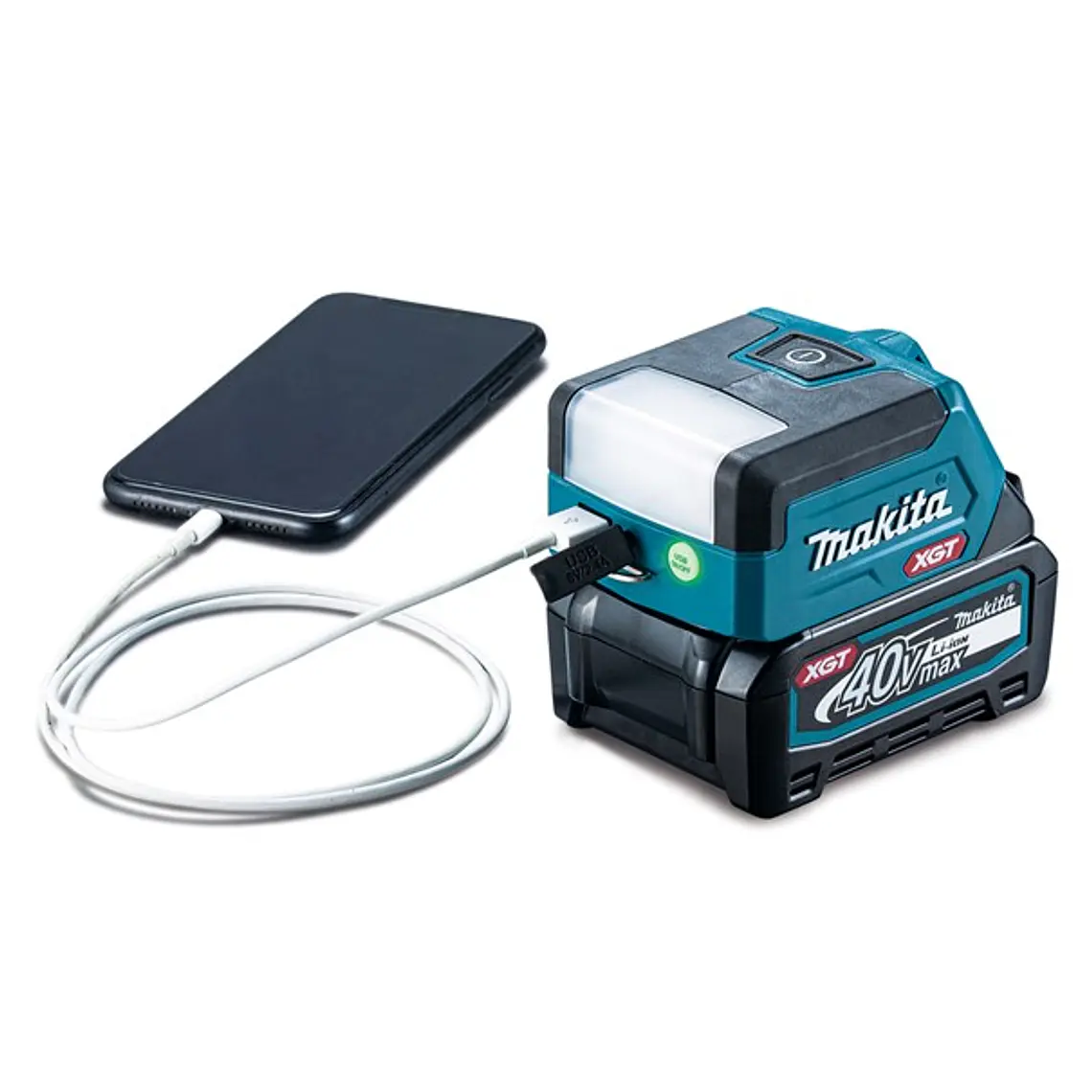 Luz de trabajo 40v Makita Inal. mod. ML011G S/batería ni cargador 2