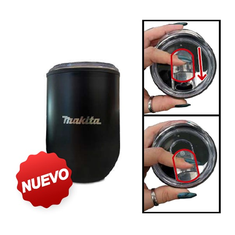 Mug térmico de acero inoxidable Makita 1