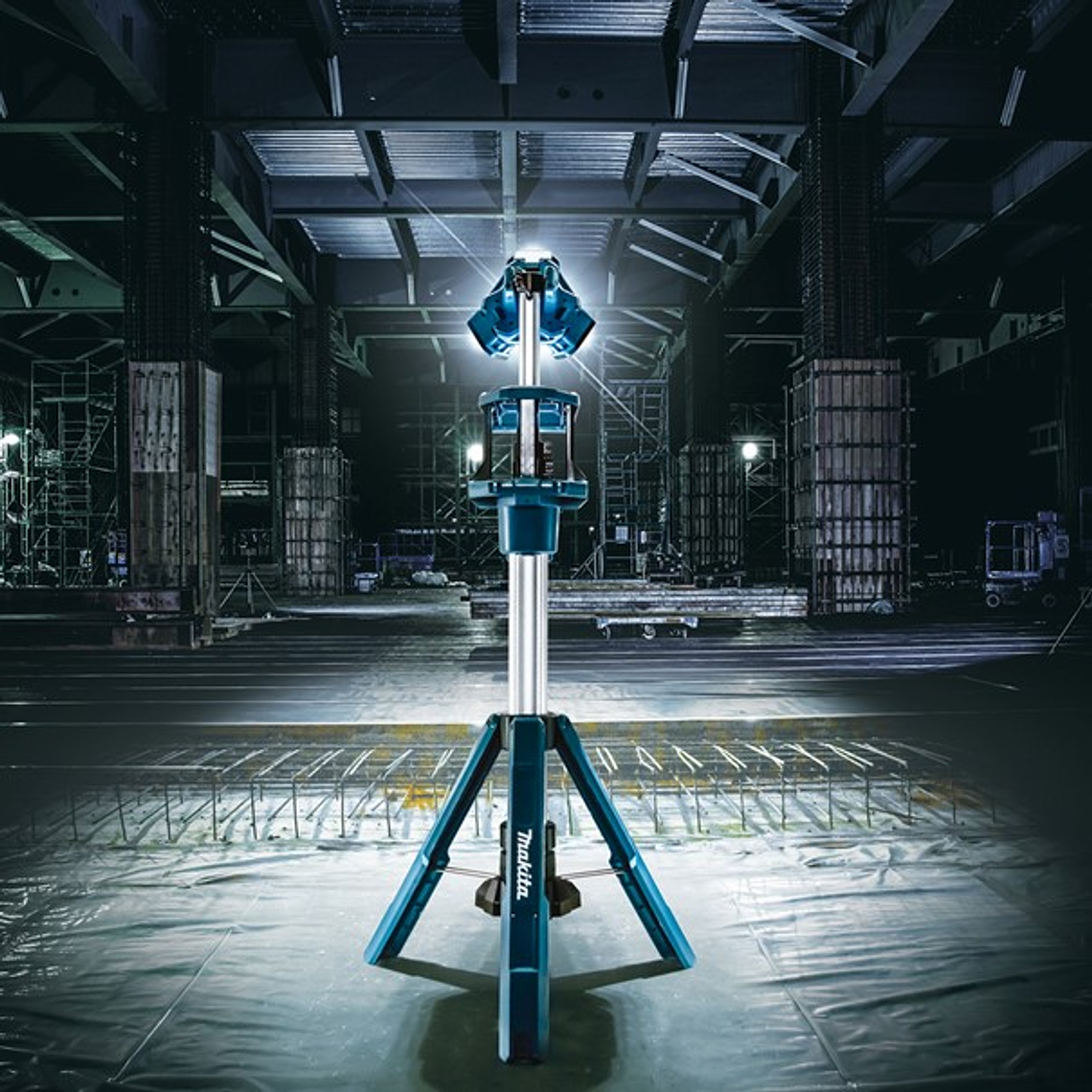 Lámpara torre iluminación inal. 18V Makita 8