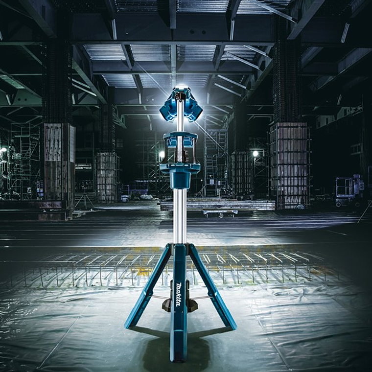 Lámpara torre iluminación inal. 18V Makita 8