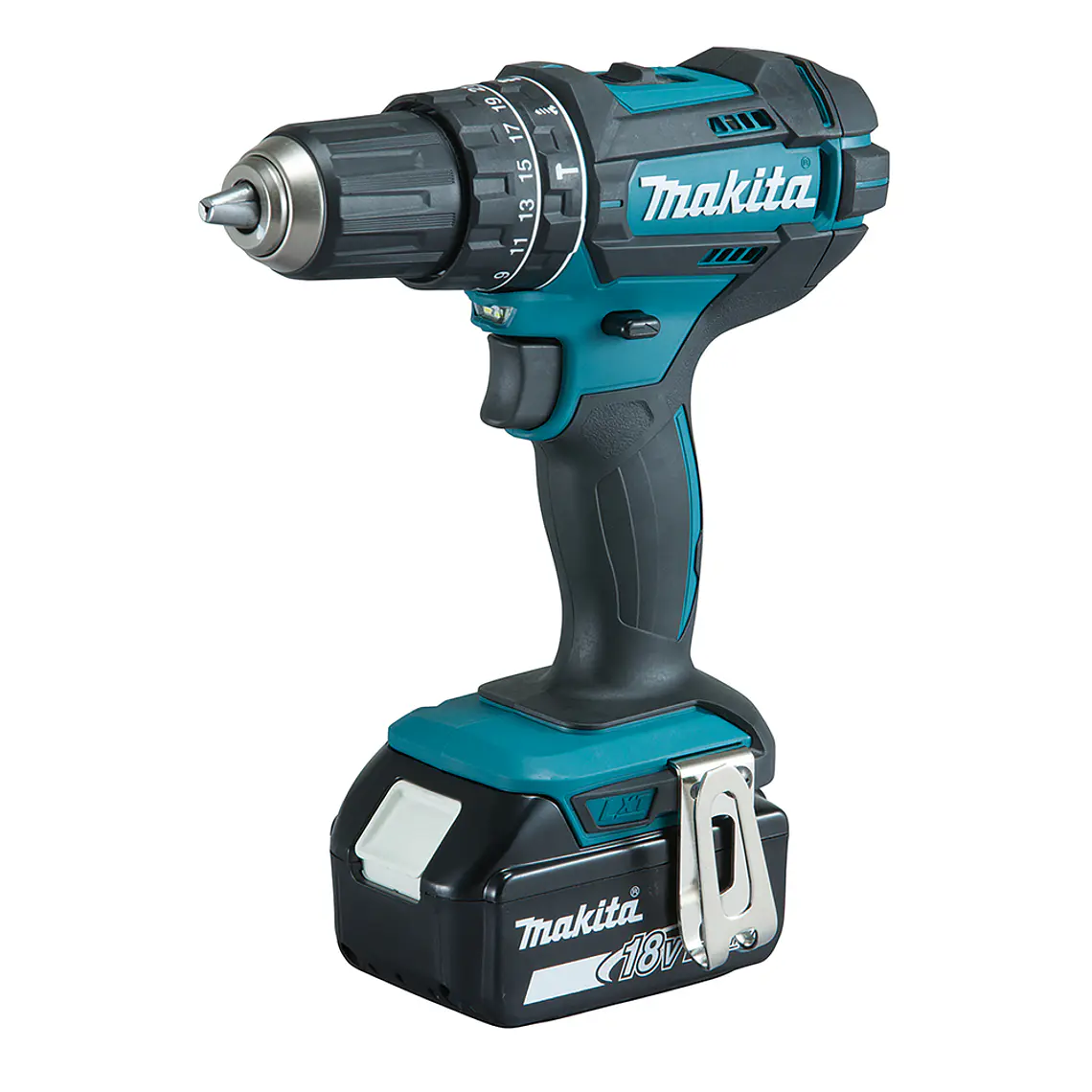 Taladro Percutor Inal. Makita mod. DHP482RFE 1