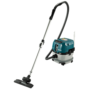 Aspiradora Tambor 8lts 40V Makita polvo VC002GLZ AWS S/batería ni cargador