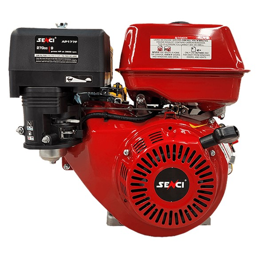 Motor Bencinero AP177F 9Hp  1