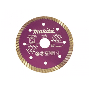 Disco diamantado para porcelanato 110mm Makita