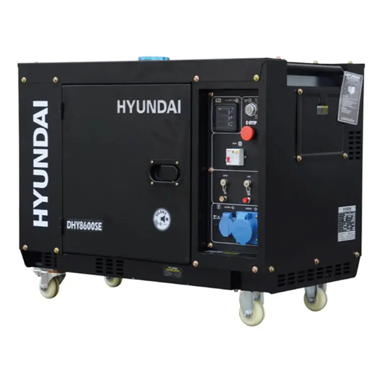 Generador Hyundai 6.3 Kva diésel insonorizado 1