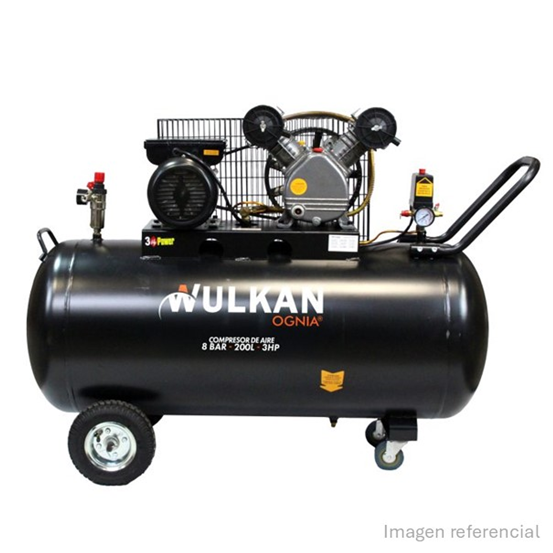  Compresor Wulkan 200Lts WC-200 1