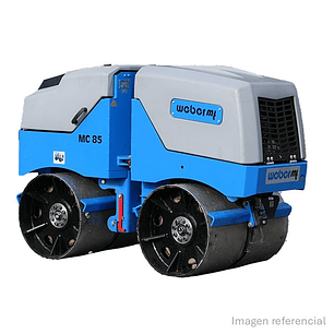 Rodillo Compactador Weber Control remoto MC85
