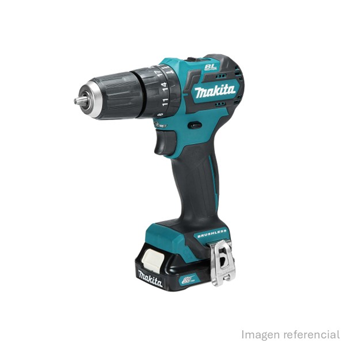 Taladro percutor inalámbrico Makita HP332DWAE 1