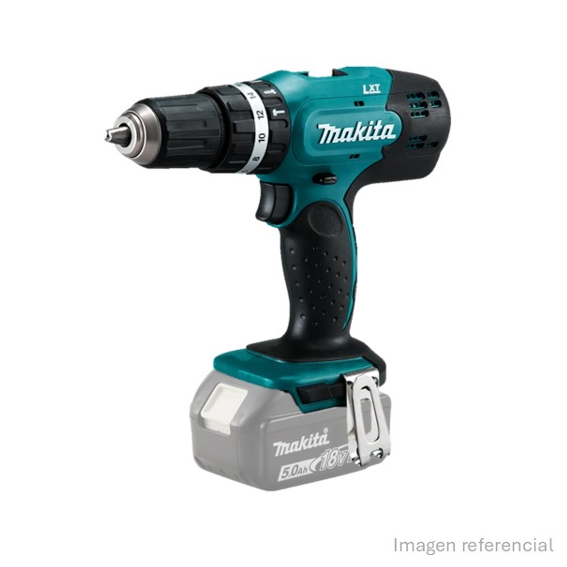 Taladro percutor inalámbrico Makita DHP453Z (s/cargador ni Batería) 1