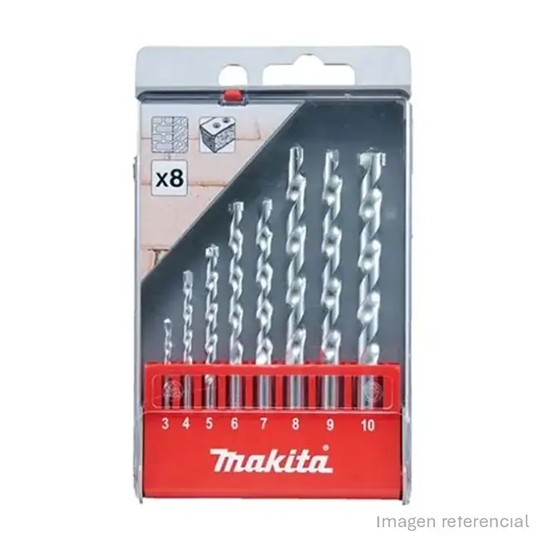 Set Broca para ladrillo Makita 1