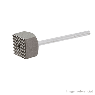 Placa Bujarda 60 x 60 mm.(Usar Con Eje A-19897 no incluido)