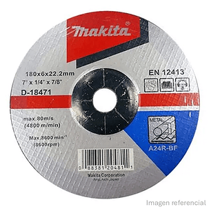 Disco Desbaste Metal 7