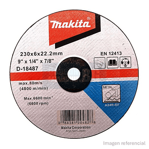 Disco Desbaste Metal 9