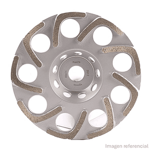 Copa Diamantada Para Concreto 125mm x 22.23mm Turbo Makita