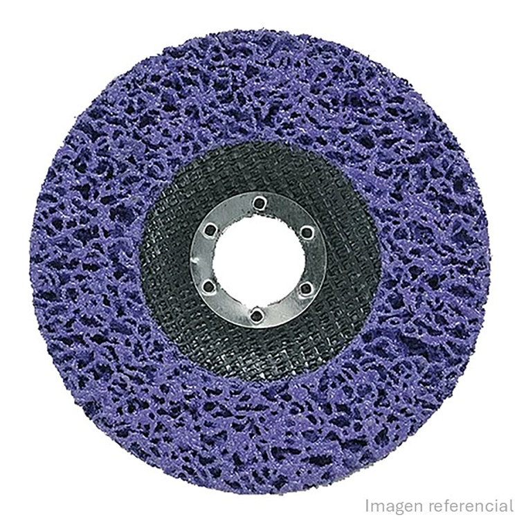 Disco Limpiador Fibra Morado 180mm Makita 1