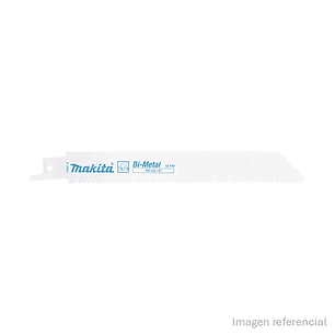 Hoja Sierra Sable P/Madera- Metal 152 mm 10tpi/Bim. 5pcs/S922hf Makita