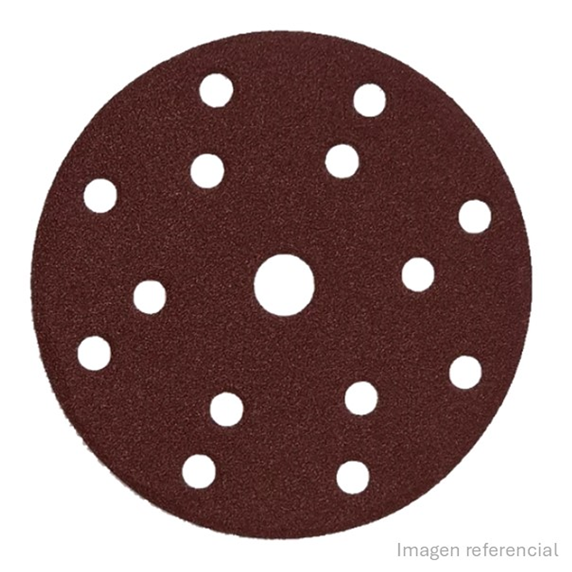 Disco Lija Abrasivo Makita 125mm #80 Velcro 10 Pzs Bo5030/5040 1