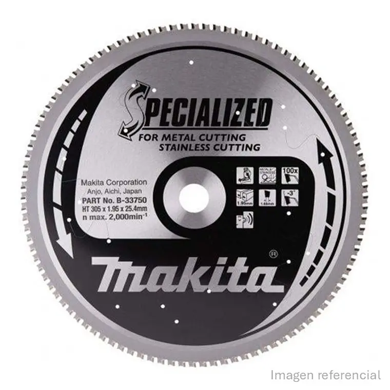 Hoja De Sierra T.C.T. 136mmx20mmx 24t Madera ( 5