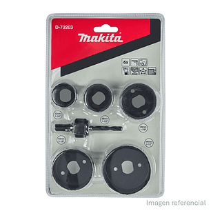 Set Sierra Copa 6Pzs Makita D-70203