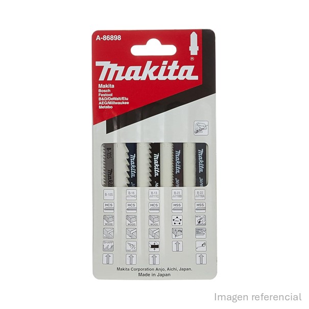 Set hojas de calar Makita A-86898