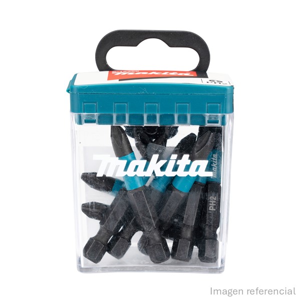 Puntas Impact Black PH2-50mm 10Pzs E-12407