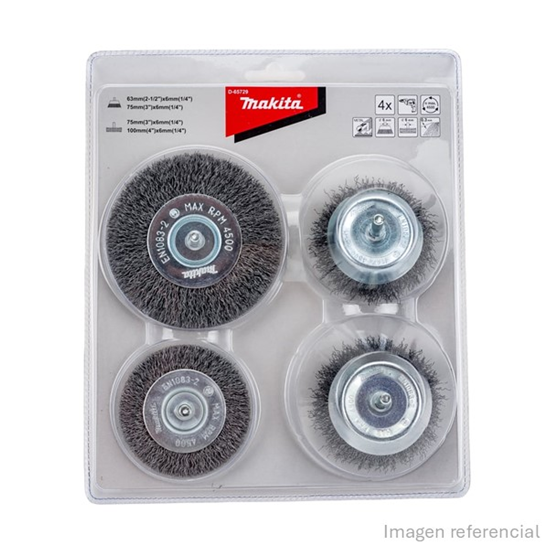 Set de Gratas toma 1/4