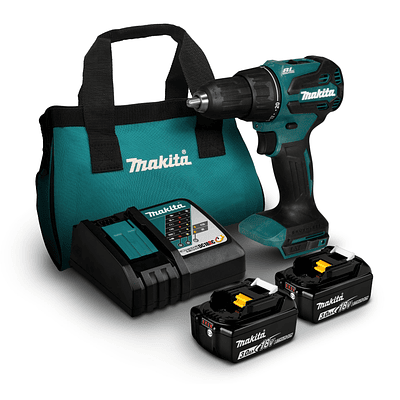 Taladro Percutor Inalámbrico Makita DHP490RFX2