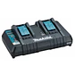 Cargador Doble 18v Dc18rd Makita - Miniatura 1