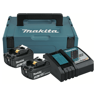 Kit Fuente Alimentación (BL1830 X 2 + DC18RC + Makpac Tipo 1)