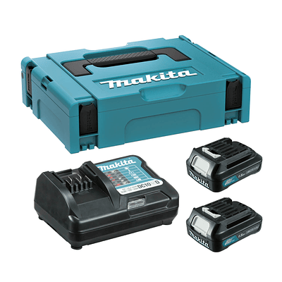 Kit fuente alimentación 12V cxt (2 baterías 1.5Ah + cargador)