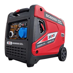 Generador Senci Mod. SC6000I 5.5KW Inverter para ATS