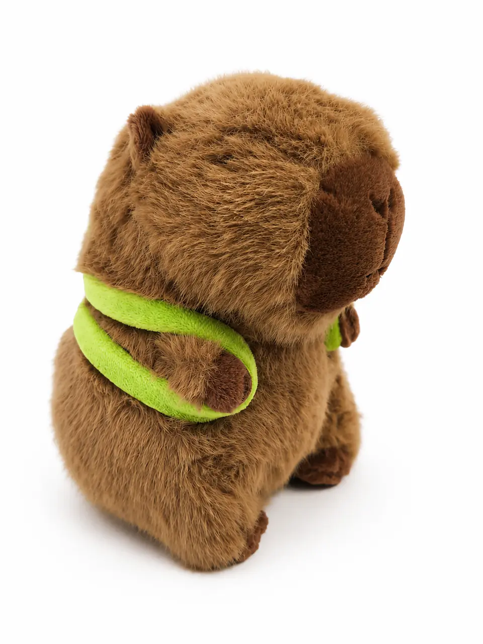 Peluche Capivara com Mochila Tartaruga de 23cm - Super macia e fofinha 3