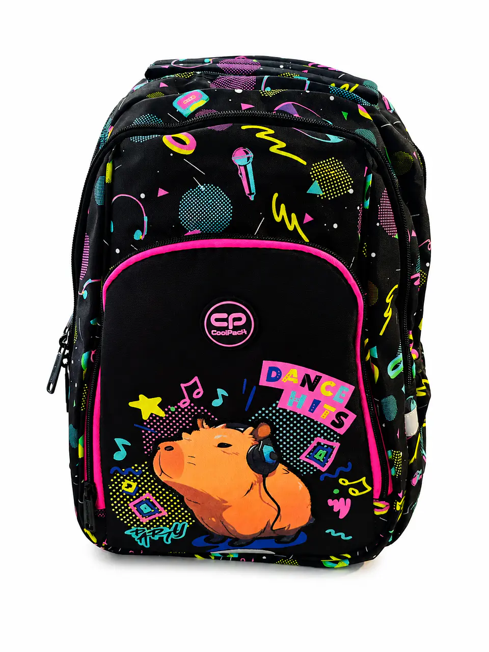 Mochila Escolar CoolPack Strike 22L – Dance Hits Capivara DJ 1