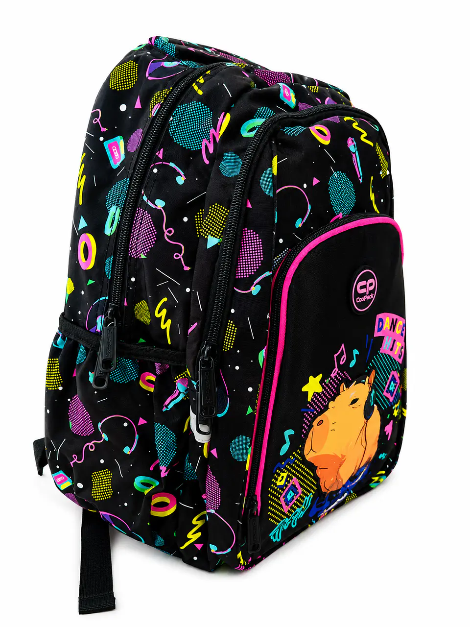 Mochila Escolar CoolPack Strike 22L – Dance Hits Capivara DJ 3