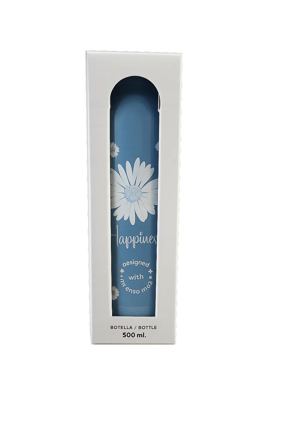 Garrafa Térmica Enso Happiness 500ml – Aço Inoxidável com Isolamento Térmico 4