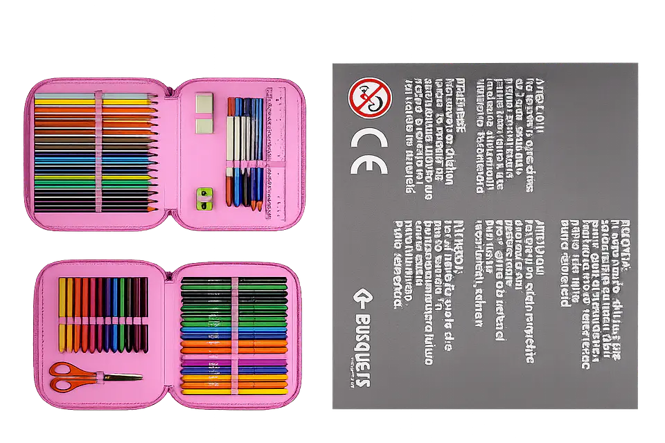 Estojo Escolar Completo Capivara Born to Chill com Material Escolar da busquets 3