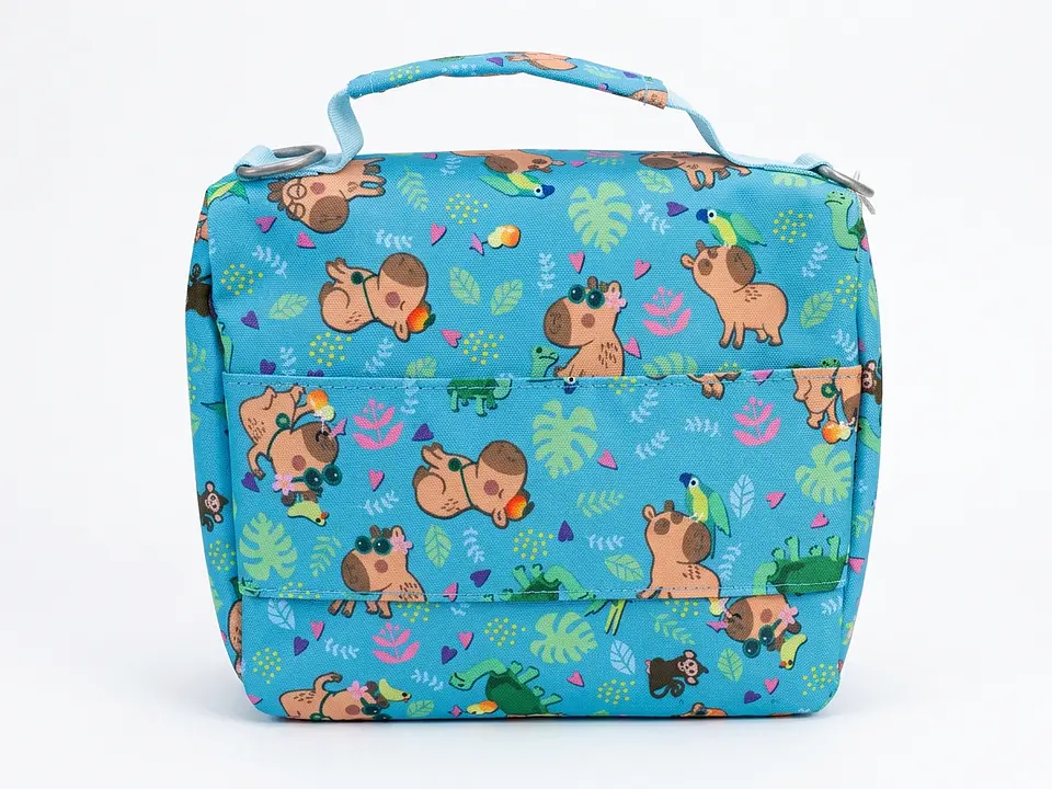 Lancheira Térmica Infantil Capivara 