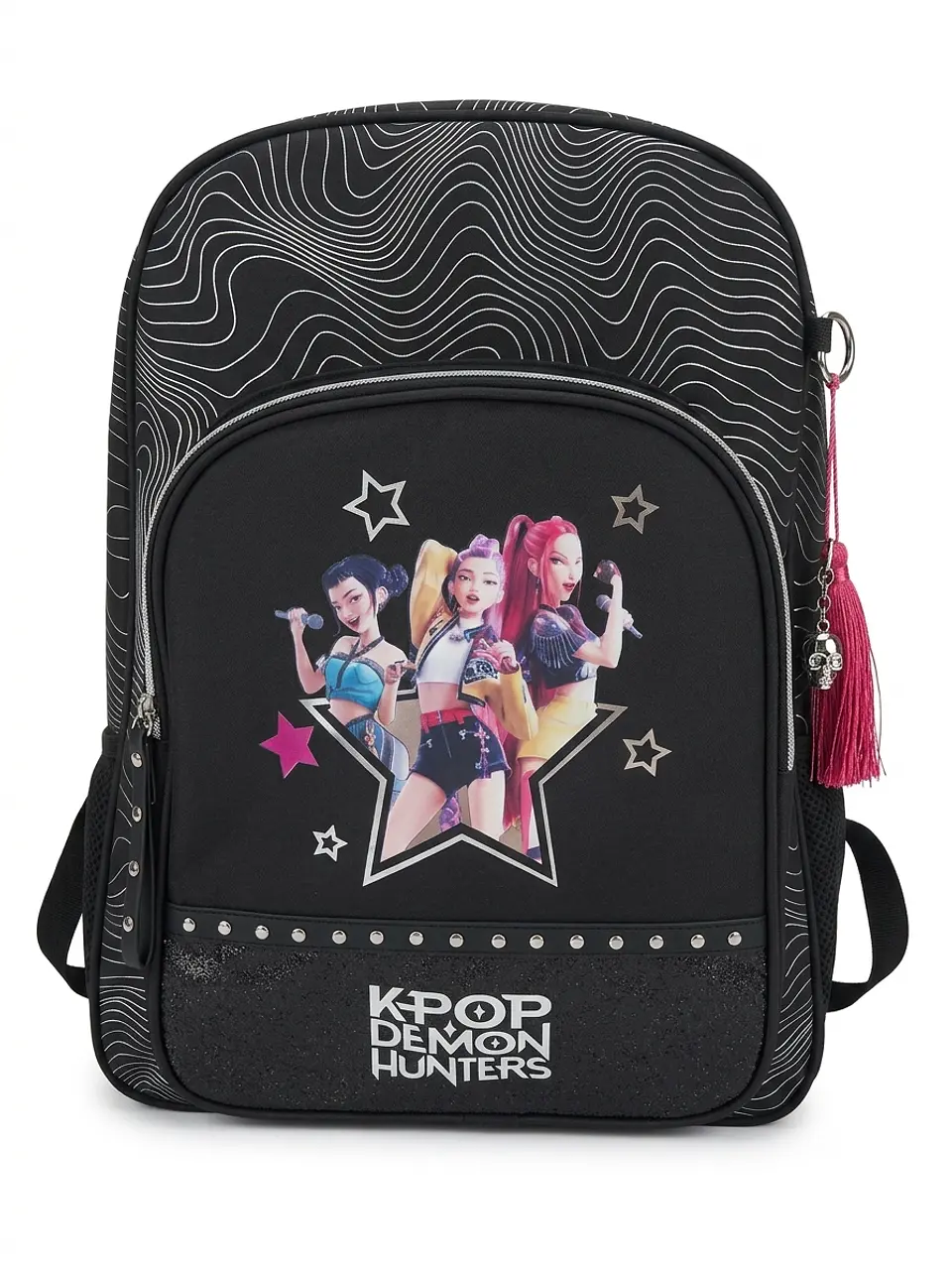 Mochila Escolar Adaptável a Carro Safta K-Pop Demon Hunters 1