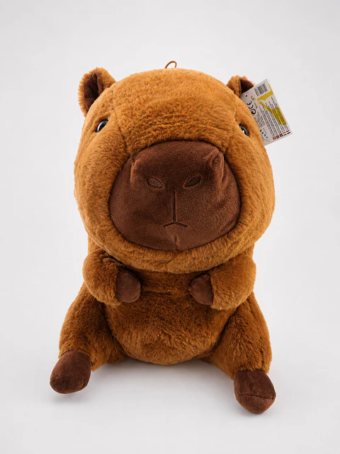 Peluche Capivara grande de 43cm - Super macia e fofinha